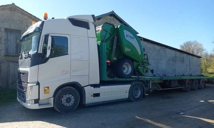Transport de marchandises générales / paille et foin